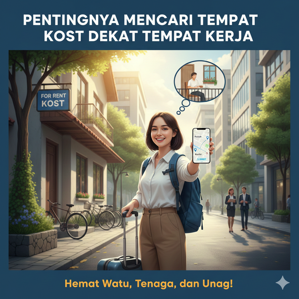 Pentingnya Mencari Tempat Kost yang Dekat dengan Tempat Kerja